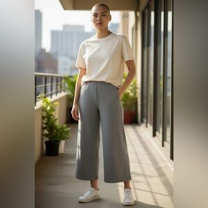 Joie Knit Pants High Rise Sage Green Pants Size Small Woven Joie